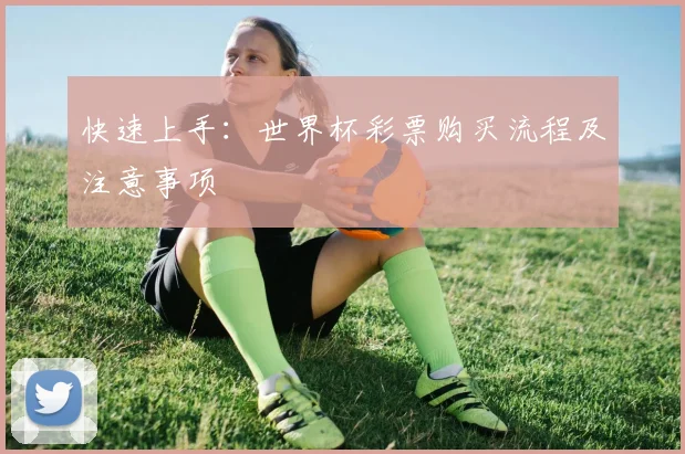快速上手：世界杯彩票购买流程及注意事项